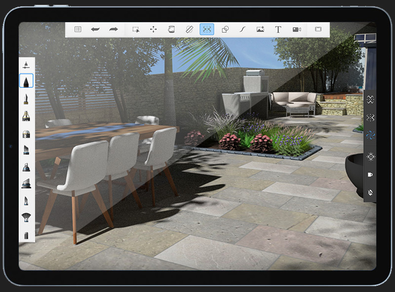 Garden Render by BJ Creative 3D Design Stamford