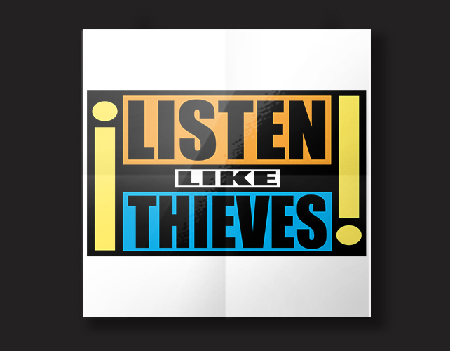 Listen Like Thieves | BJ Creative Logo Design Stamford