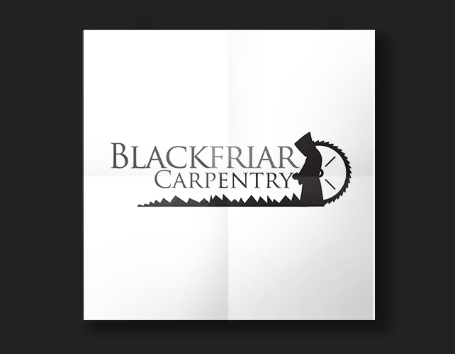 Blackfriars Carpentry Logo | Stamford Logo Design | BJ Creative