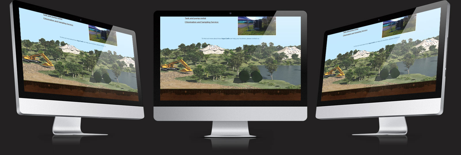 Stamford Web Design - Aqua Earth