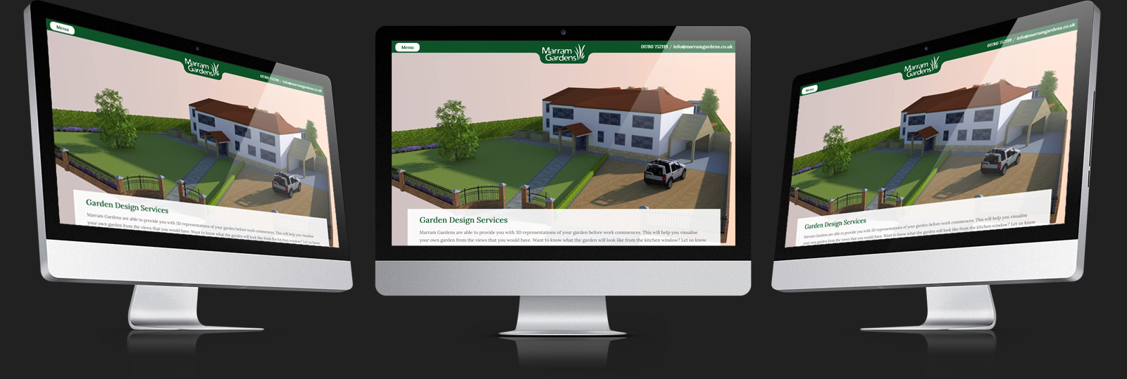 Stamford Web Design - Marram Gardens