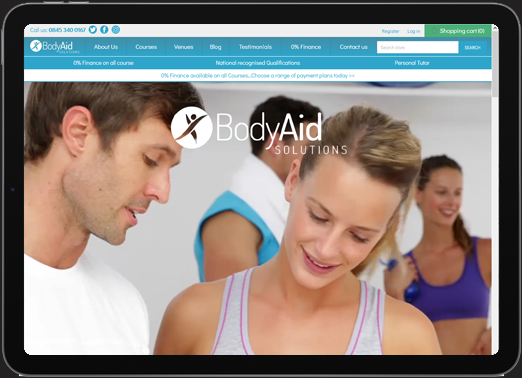 Body Aid Solutions | BJ Creative Web Design Stamford