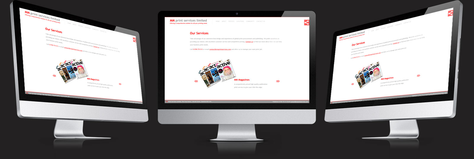 Stamford Web Design - MM Print Services