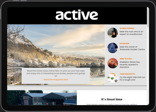 The Active Magazine | BJ Creative Web Design | Stamford