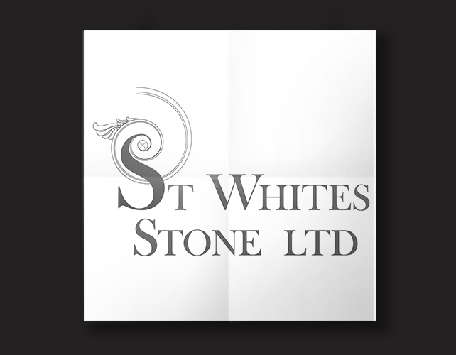 St Whites Stone | BJ Creative Logo Design Stamford