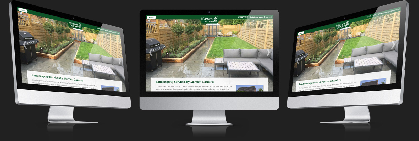 Stamford Web Design - Marram Gardens