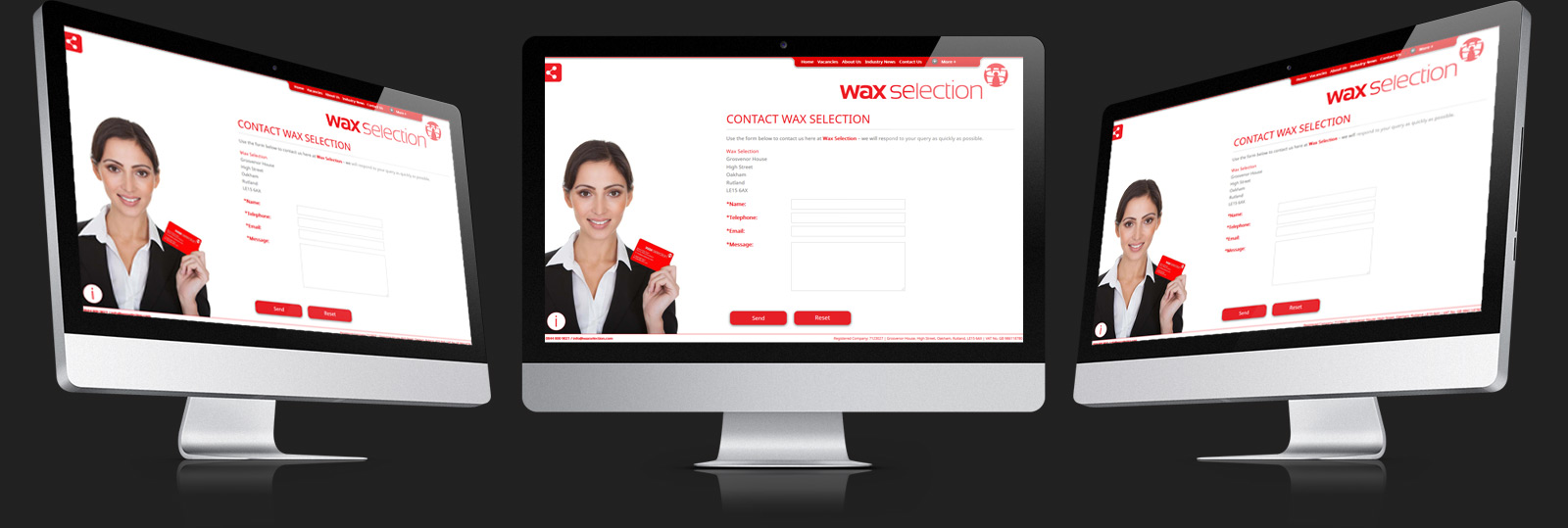 Stamford Web Design - Wax Selection